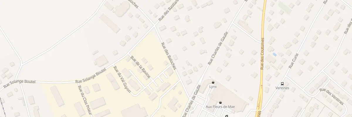 Plan du 5 Rue des Baloches à Freneuse