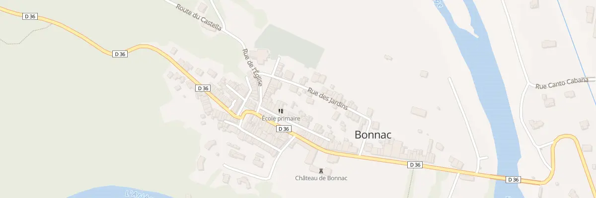 Plan du 7 Pl Delpech à Bonnac