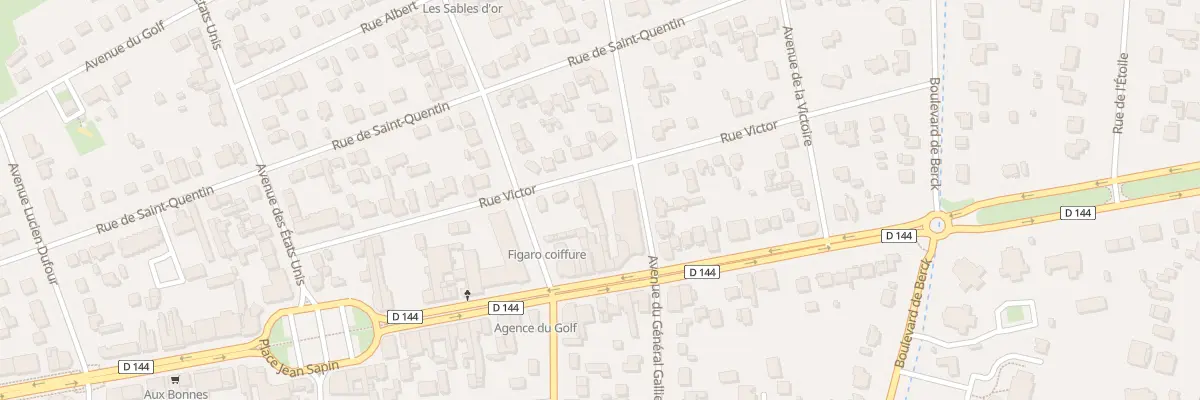 Plan du 255 Rue Victor à Cucq