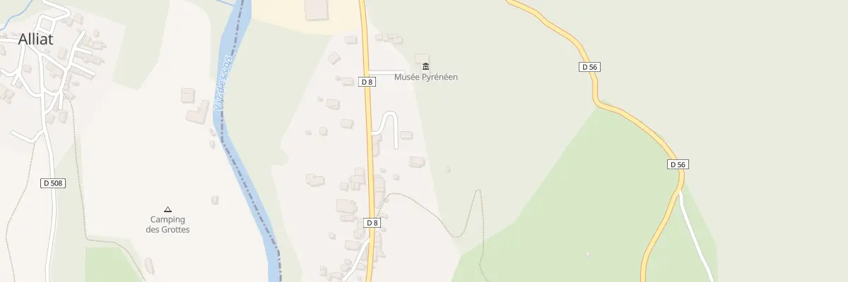 Plan du 129A Las Caugnetos à Niaux