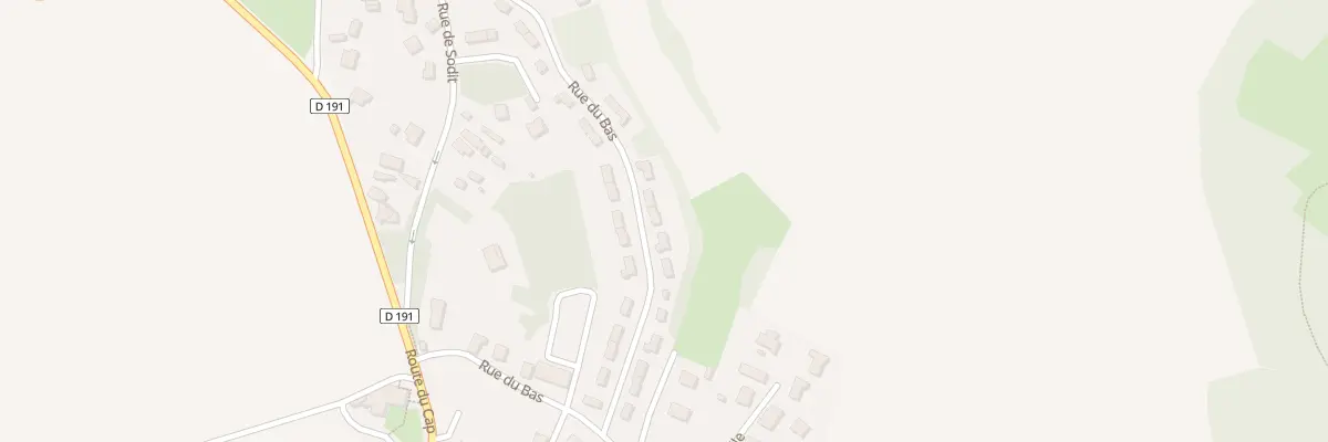 Plan du 8 Rue du Bas à Audinghen