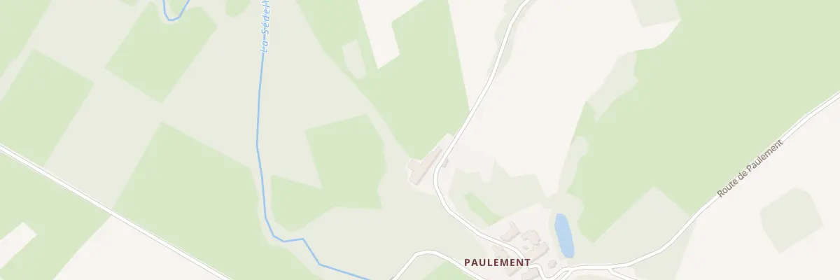 Plan du 10 Paulement à Lafat