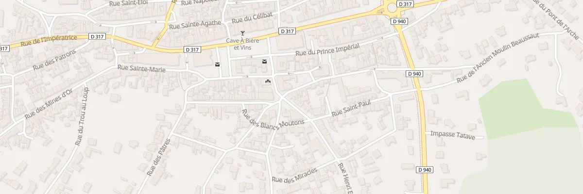 Plan du 5 Rue Henri Elby à Berck