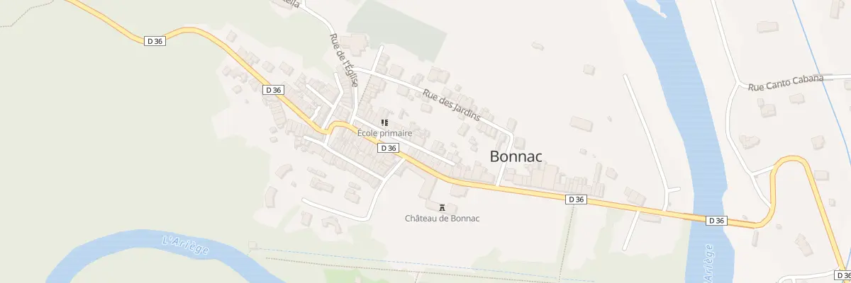 Plan du 3 Imp Delpech à Bonnac