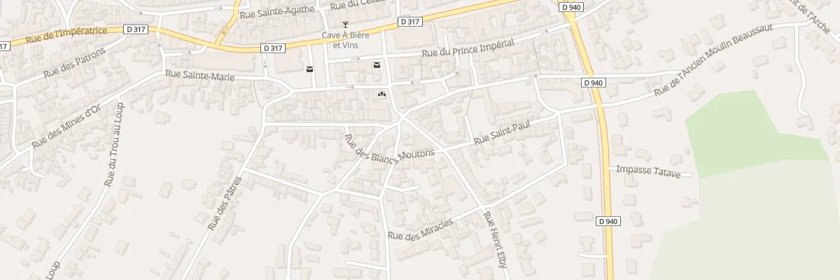 Plan du 12 Rue Henri Elby à Berck