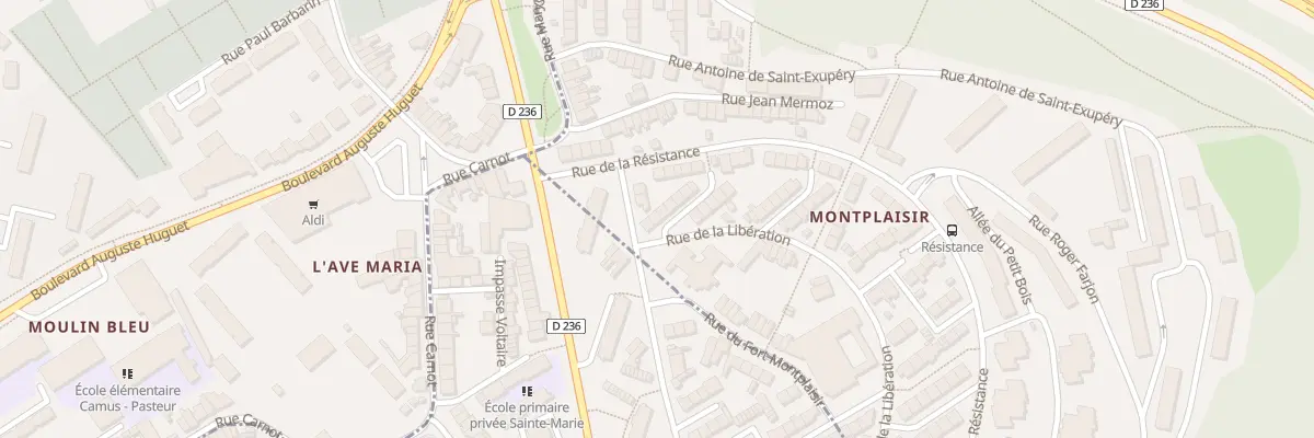 Plan du 1 Rue du Doc M Vanheeckhoet à Boulogne-sur-Mer
