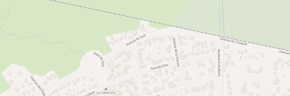 Plan du 514 Av du General Gallieni à Cucq