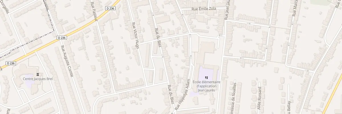 Plan du 144 Rue du Biez à Outreau