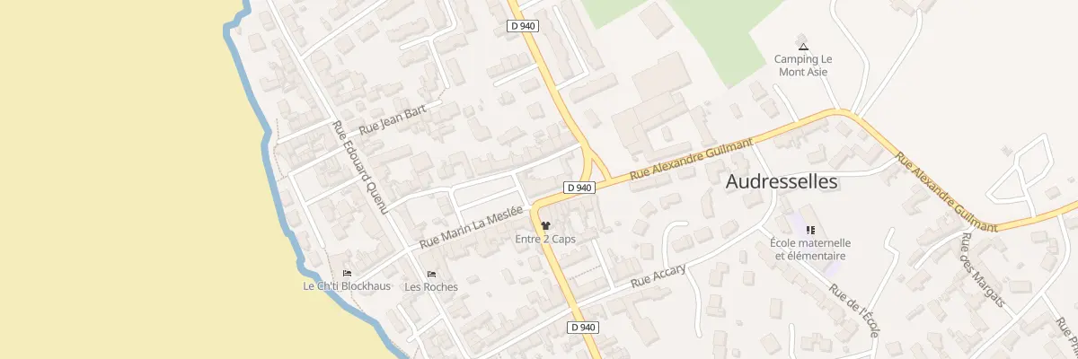 Plan du 15 Rue Alexandre Guilmant à Audresselles