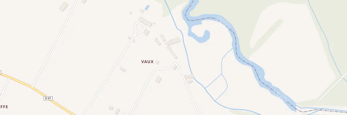 Plan du 8 Vaux à Niherne