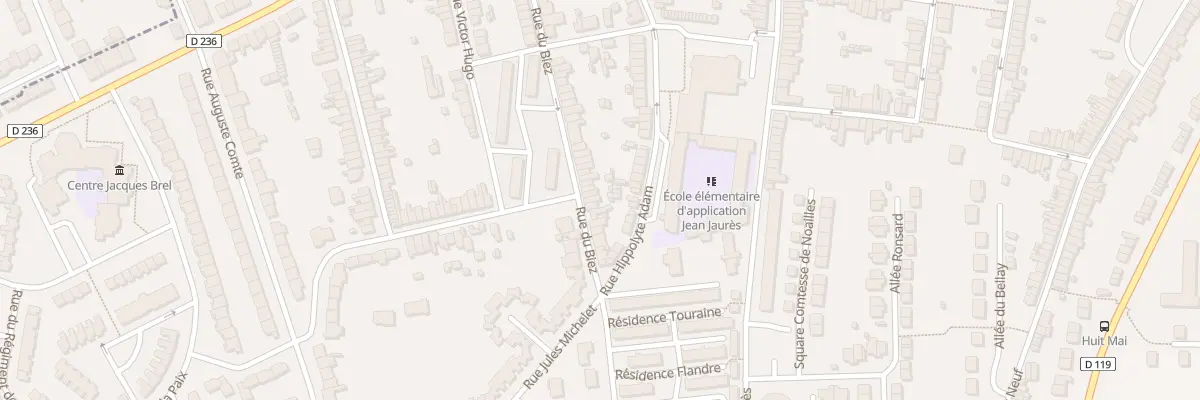 Plan du 118 Rue du Biez à Outreau
