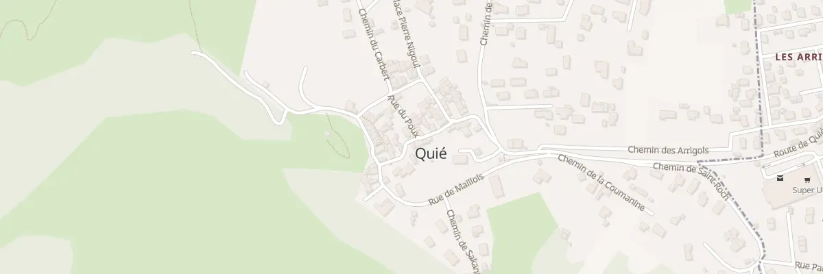 Plan du 27 Quie Village à Quié