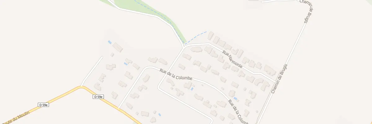 Plan du 20 Rue de la Colombe à Lavalette