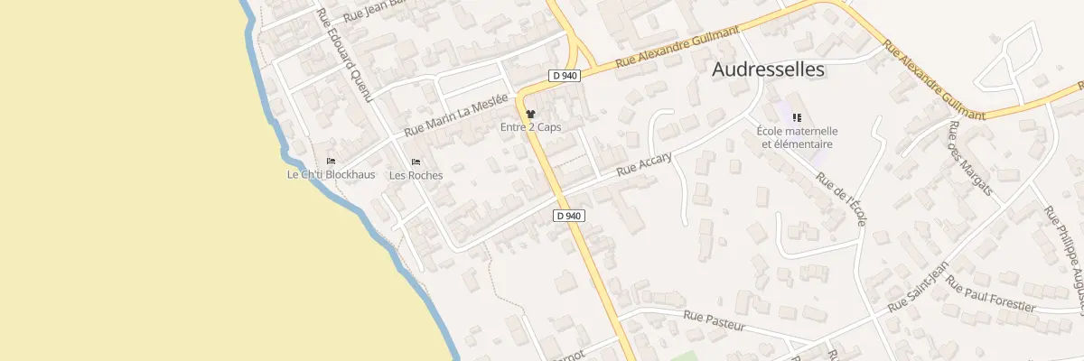 Plan du 93 Rue Accary à Audresselles