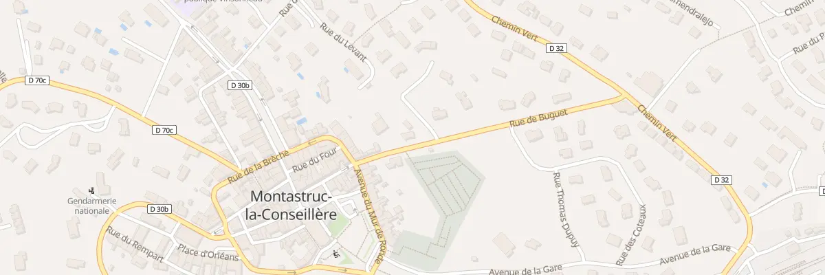 Plan du 6 Rue du Buguet à Montastruc-la-Conseillère