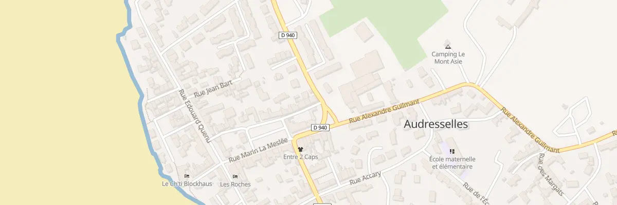 Plan du 151 Rue des Méduses à Audresselles