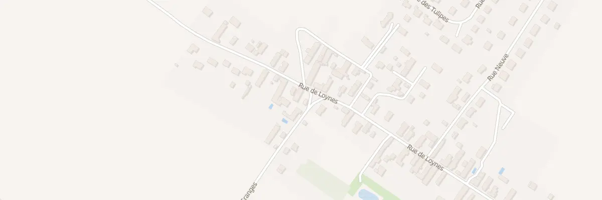 Plan du 23 Rue de Loynes à Villorceau