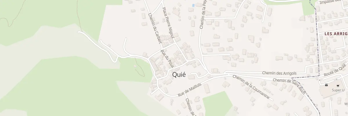 Plan du 4B Rue du Poux à Quié
