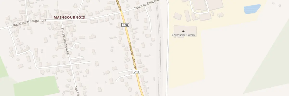 Plan du 29B Rte de Gallardon à Maintenon
