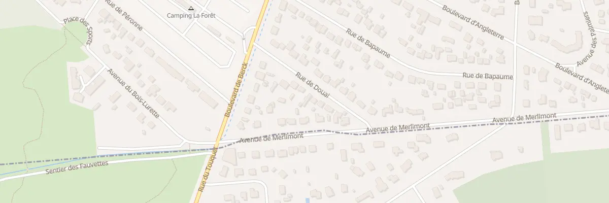 Plan du 107 Rue de Douai à Cucq