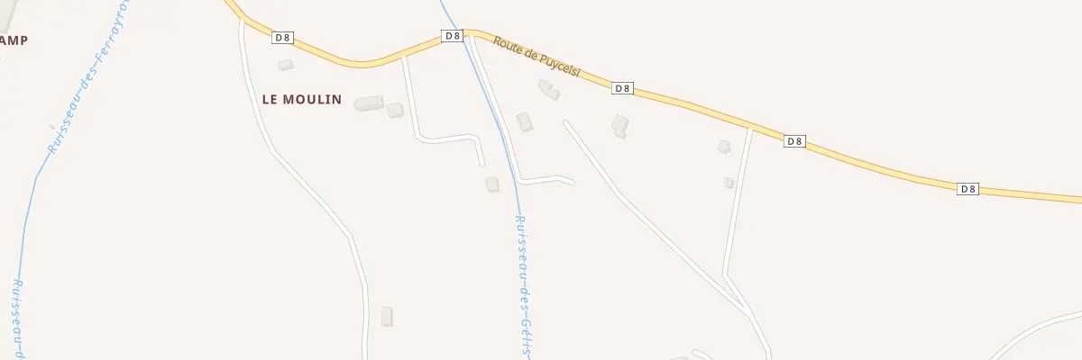 Plan du 147 Imp de la Plaine à Montdurausse