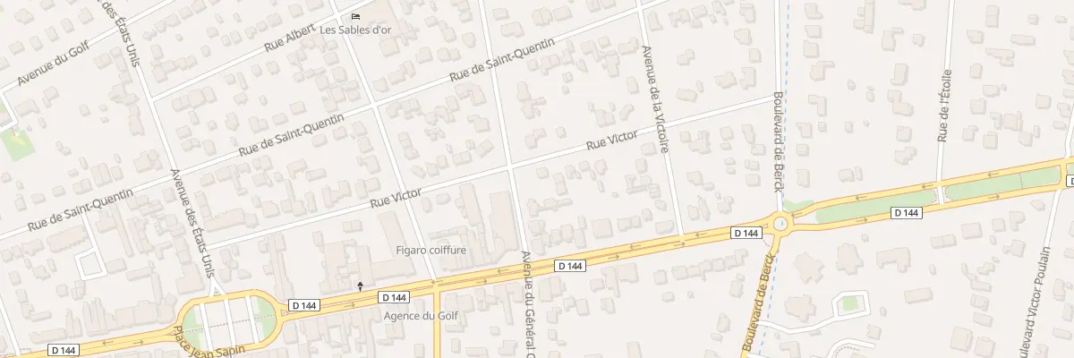 Plan du 205 Rue Victor à Cucq