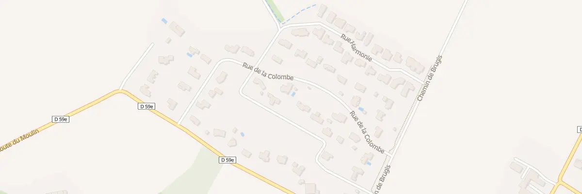 Plan du 17 Rue de la Colombe à Lavalette