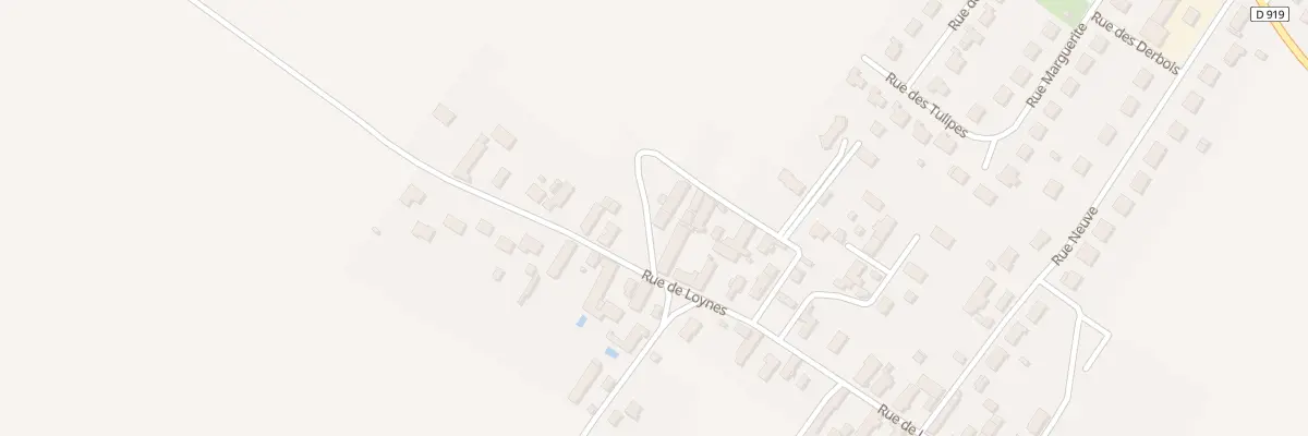 Plan du 28 Rue de Loynes à Villorceau