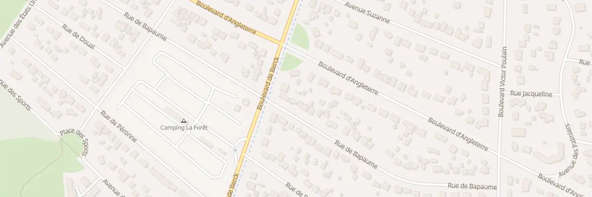 Plan du 346 Rue de Bapaume à Cucq