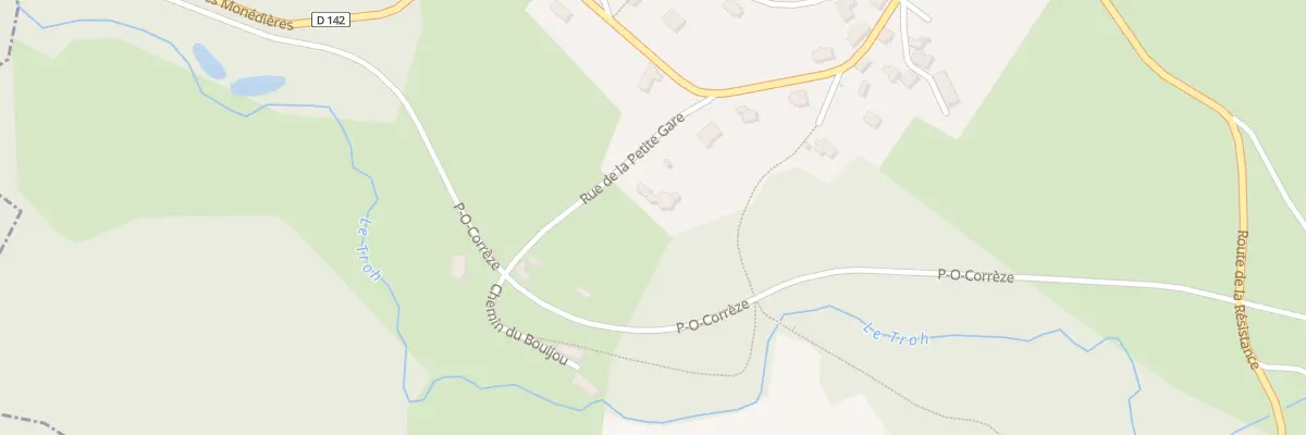 Plan du 5235 Champ de l’Elau à Espartignac