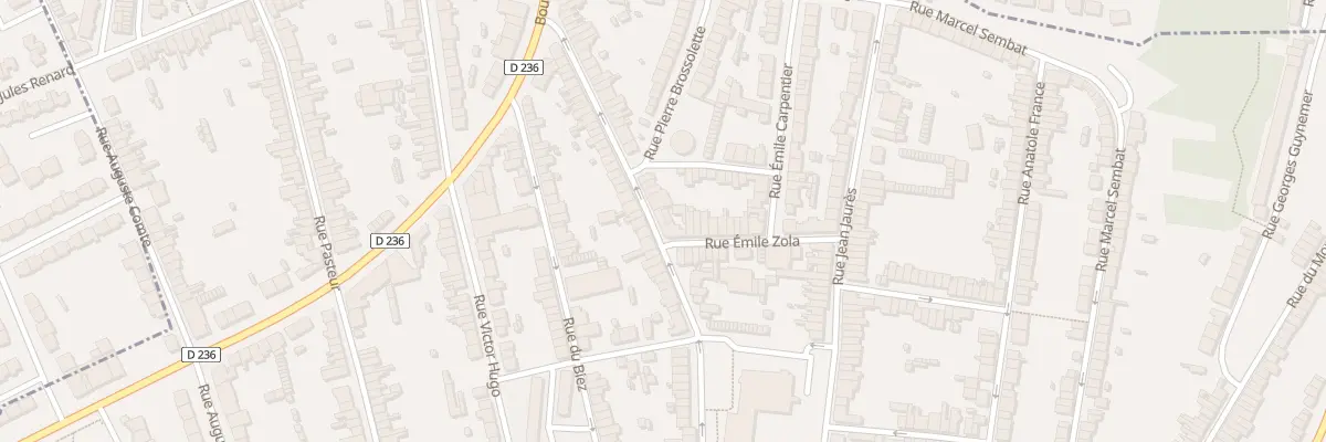 Plan du 34 Rue Hippolyte Adam à Outreau