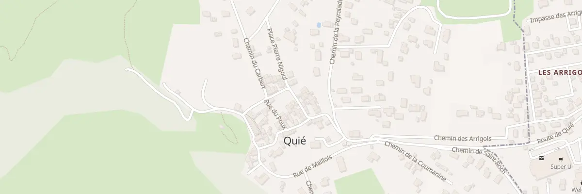 Plan du 17 Rue de Ker à Ferrières-sur-Ariège