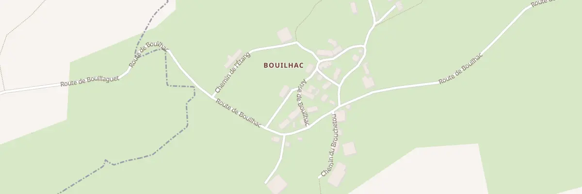 Plan du 5447 Bouilhac à Lagraulière