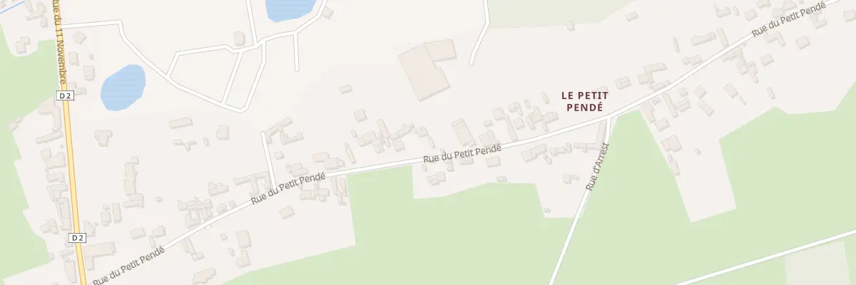 Plan du 51 Rue du Petit Pende à Pendé