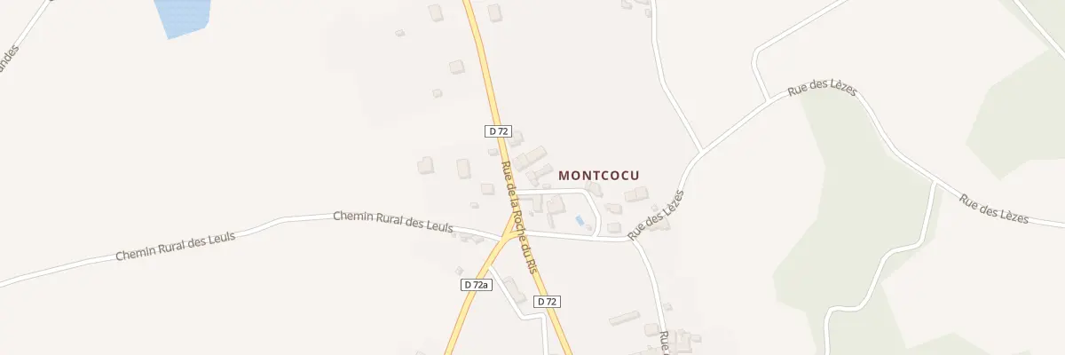 Plan du 5154 Moncocu à Baraize