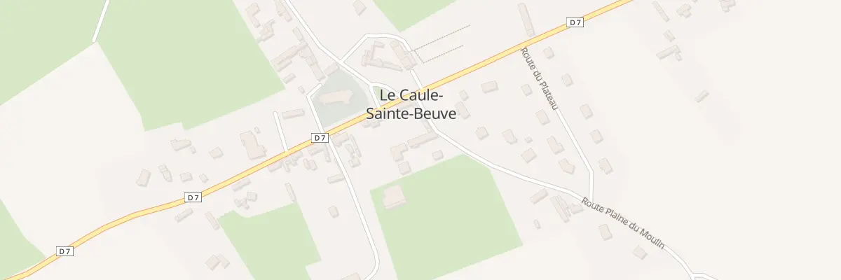Plan du 149 Le Bourg au Caule-Sainte-Beuve