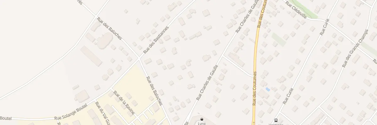Plan du 9Q Rue Charles de Gaulle à Freneuse