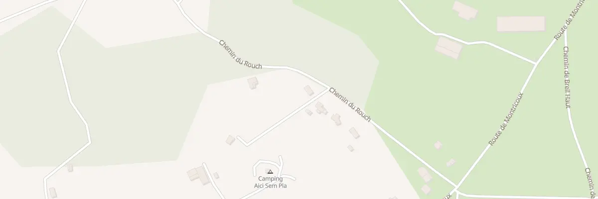 Plan du 265 Che du Rouch à Vaïssac