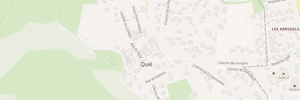 Plan du 13 Rue de Ker à Quié