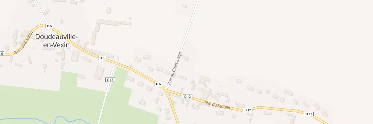 Plan du 1 Rue du Cheminage à Doudeauville-en-Vexin