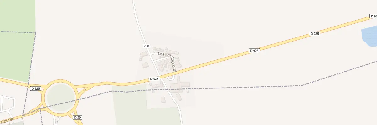 Plan du 25 Le Petit Saucourt à Nibas