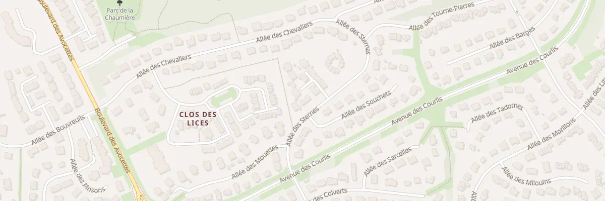 Plan du 133 All des Sternes à Camiers
