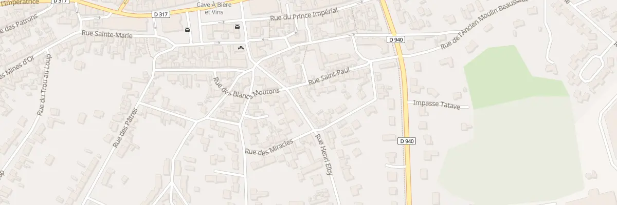Plan du 21 Rue Henri Elby à Berck