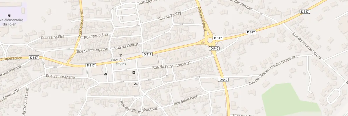 Plan du 448 Rue de l’Impératrice à Berck