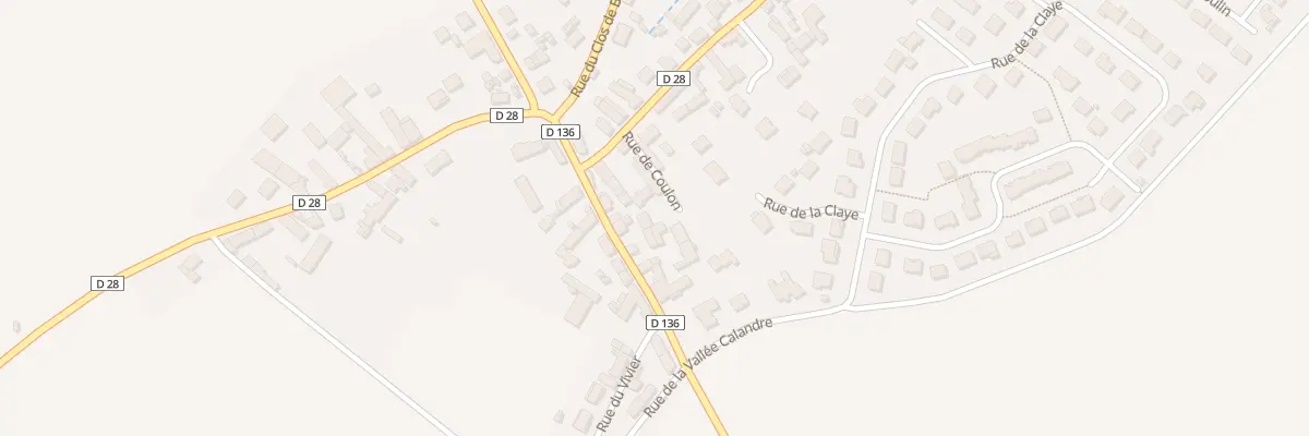 Plan du 3 Rue Saint-mathurin à Sours