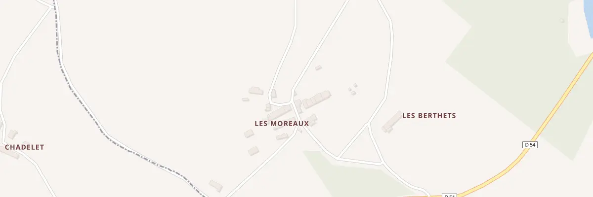 Plan du 10 Les Moreaux à Chavin