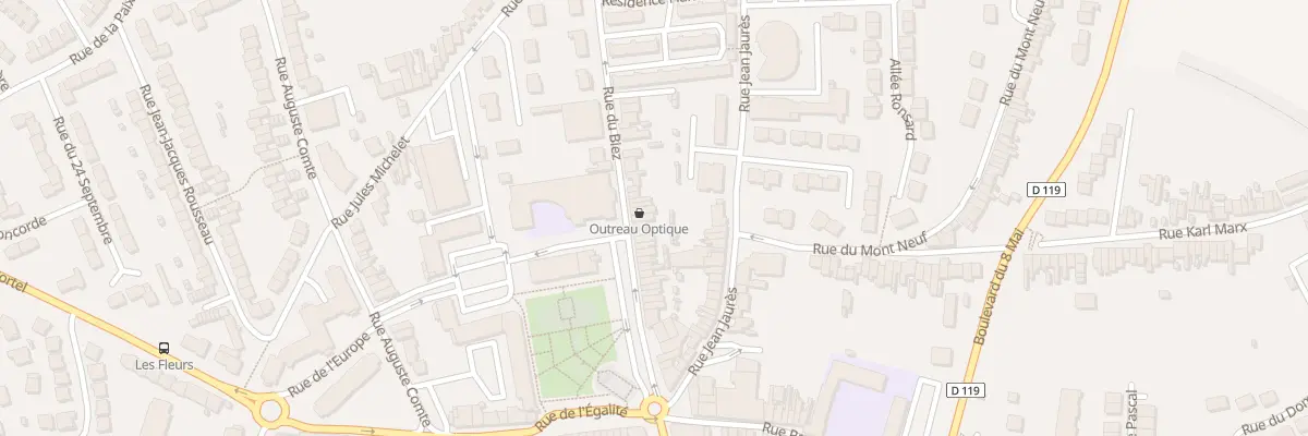 Plan du 40 Rue du Biez à Outreau
