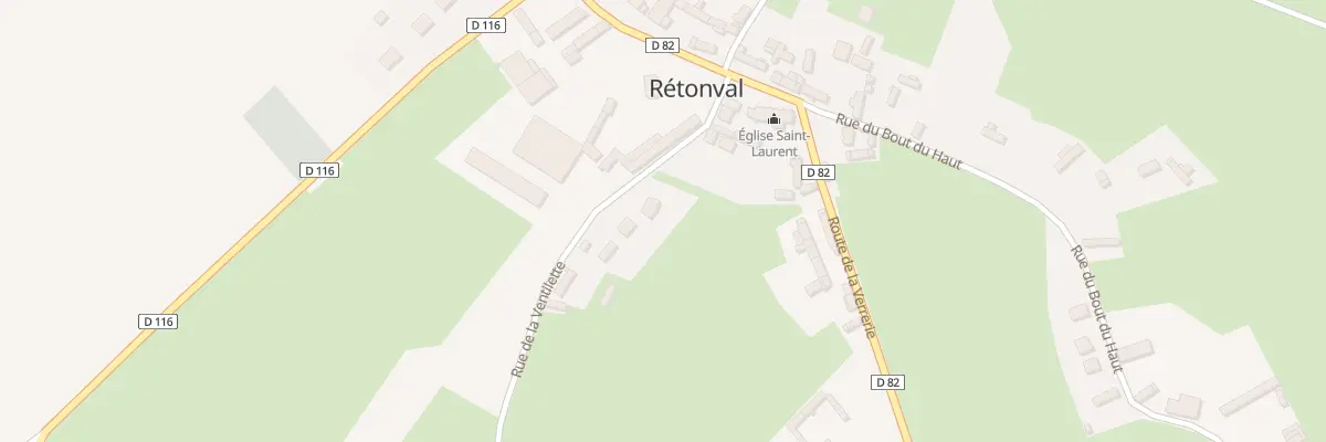 Plan du 2B Rue de la Ventilette à Rétonval