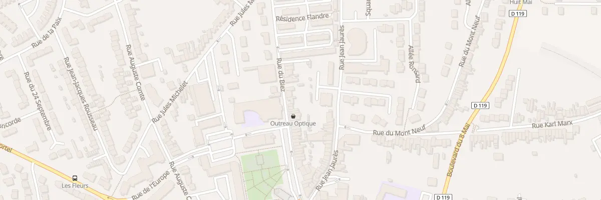 Plan du 52 Rue du Biez à Outreau