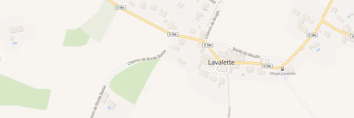Plan du 5 Rte du Moulin à Lavalette